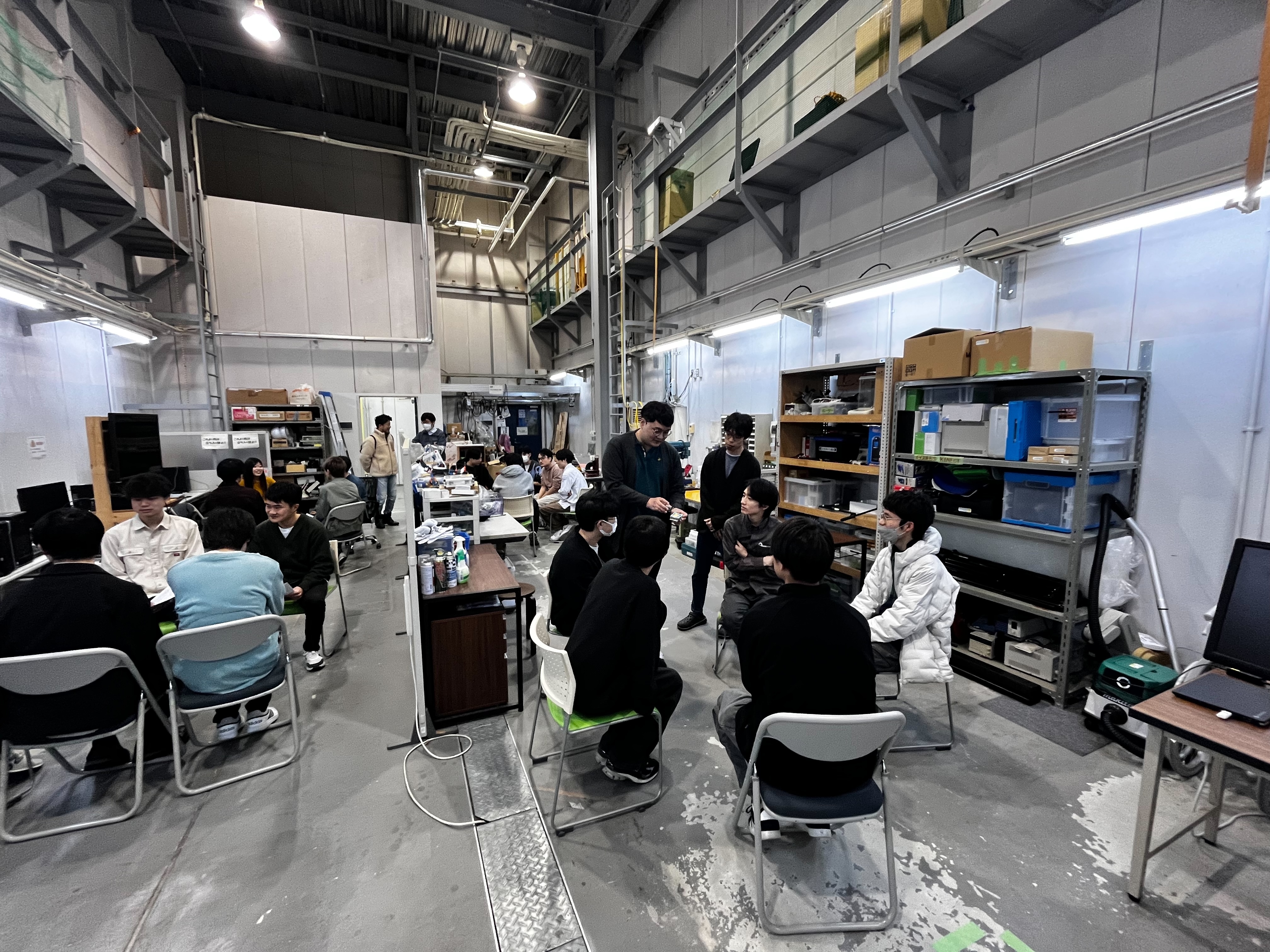 B4に向けて研究室紹介を行いました。②